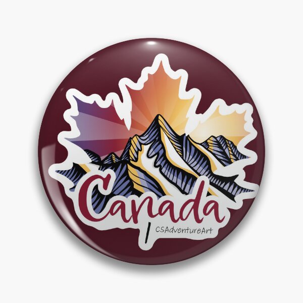 Item preview, Canada - Mountain Sunrise designed and sold by csadventureart.
