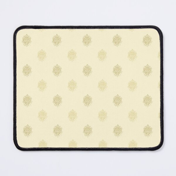 Item preview, Honey Gold Dancing Triangles Pattern designed and sold by WayOutWorks.