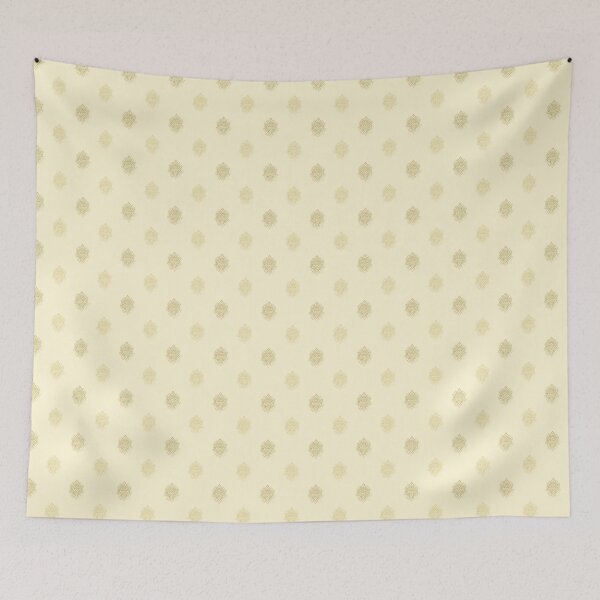 Item preview, Honey Gold Dancing Triangles Pattern designed and sold by WayOutWorks.