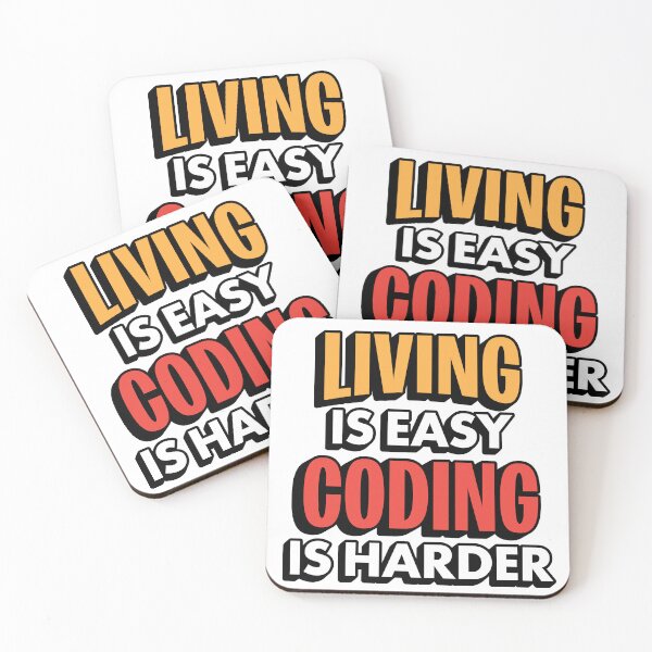 Item preview, Coding is HARD designed and sold by Peelya.
