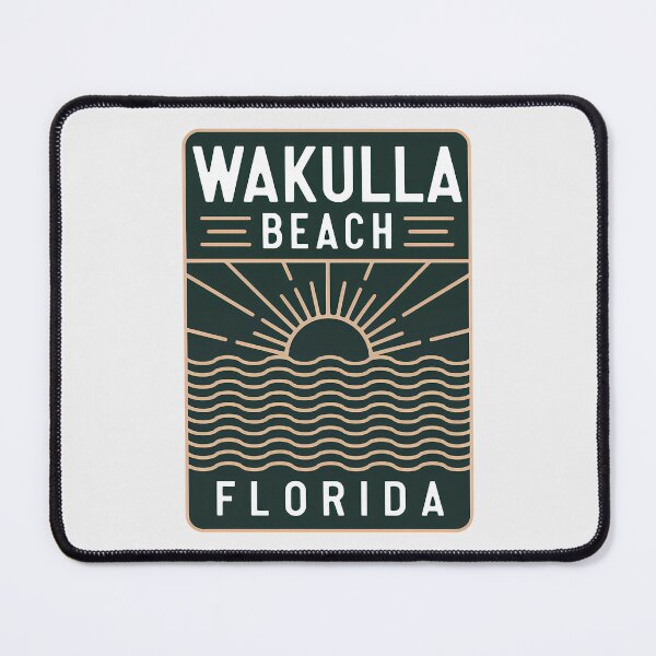 Item preview, Walulla Beach Florida - Beach Sign designed and sold by TheOldMittenIllustrated.