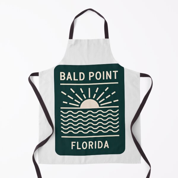 Artikelvorschau, Bald Point, Florida – Strandschild entworfen und verkauft von TheOldMittenIllustrated.