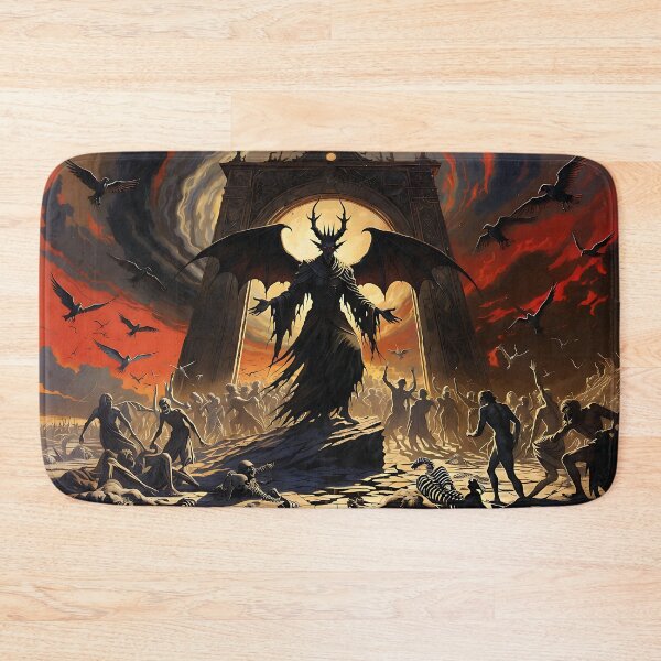 Item preview, Satan leading mankind to an astral portal designed and sold by AbsoluteAI.