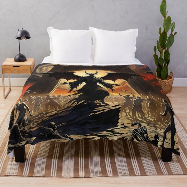 Item preview, Satan leading mankind to an astral portal designed and sold by AbsoluteAI.