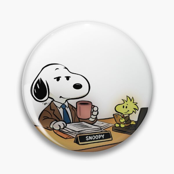 Item preview, @Marte - Snoopy x The Office designed and sold by lartedimarte.