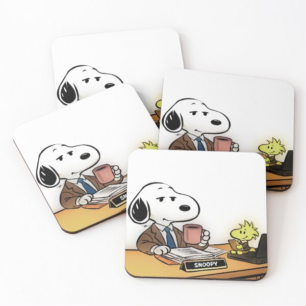 Item preview, @Marte - Snoopy x The Office designed and sold by lartedimarte.