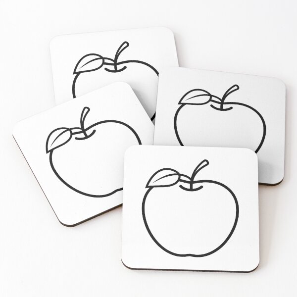 Item preview, Apple Design: Minimalist Apple Line Art designed and sold by Art for Every Person.