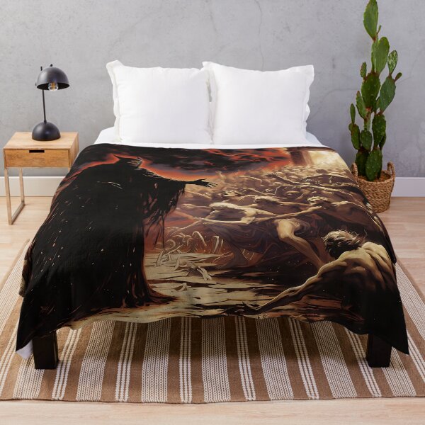 Item preview, Satan leading mankind to an astral portal designed and sold by AbsoluteAI.