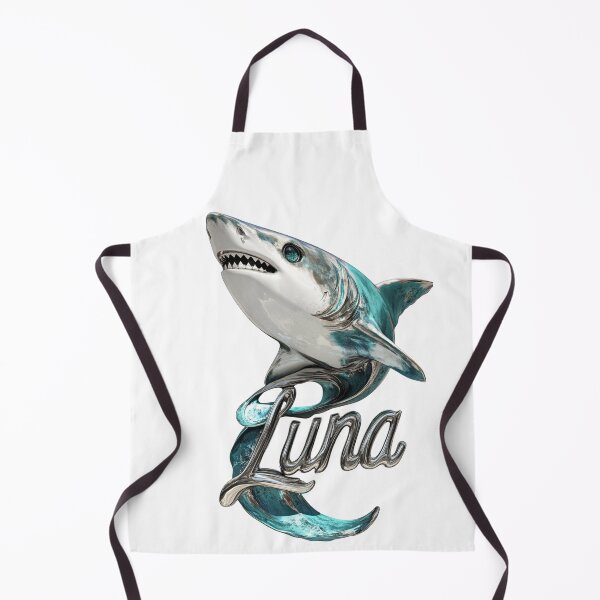 Item preview, Luna Pisces – Ocean Soul Female Name Zodiac Fantasy Art Design designed and sold by AlexLineArt.