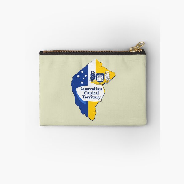 Item preview, Australian Capital Territory Flag Map designed and sold by FutureTraveller.