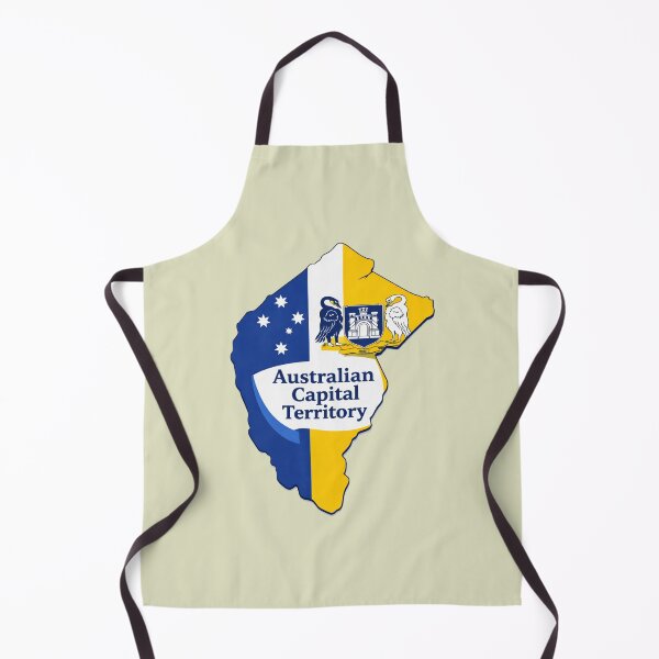 Item preview, Australian Capital Territory Flag Map designed and sold by FutureTraveller.