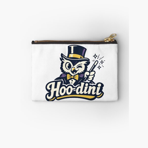 Item preview, Hoo-dini – Vintage Retro Magician Owl Mystic Logo designed and sold by Dax Studio.