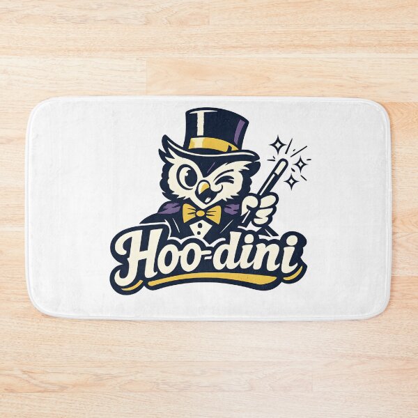 Item preview, Hoo-dini – Vintage Retro Magician Owl Mystic Logo designed and sold by Dax Studio.
