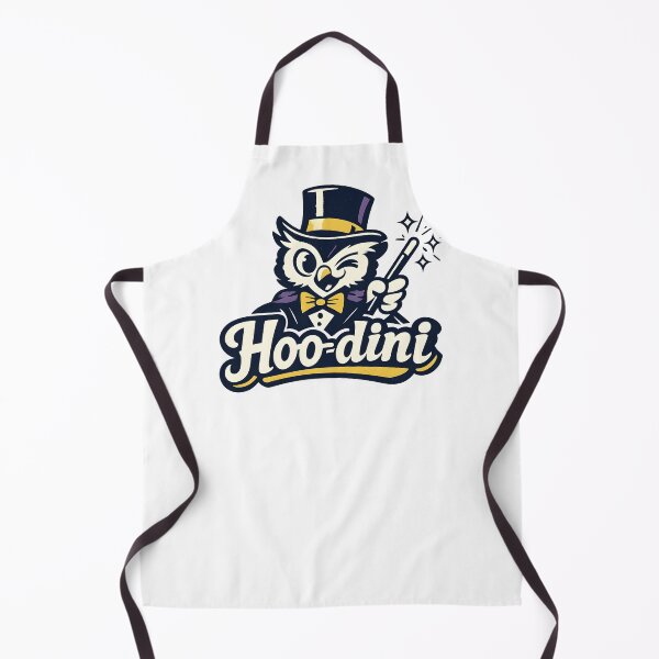 Item preview, Hoo-dini – Vintage Retro Magician Owl Mystic Logo designed and sold by Dax Studio.