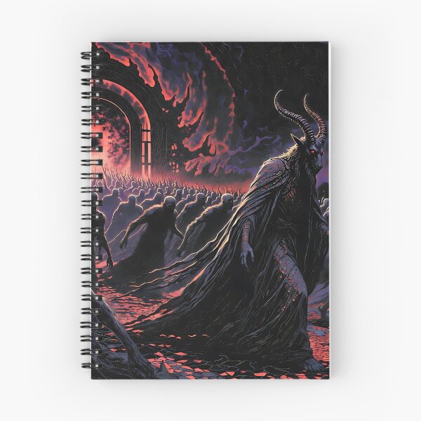 Item preview, Satan leading mankind to an astral portal designed and sold by AbsoluteAI.