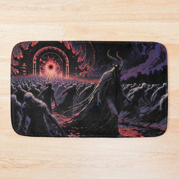 Item preview, Satan leading mankind to an astral portal designed and sold by AbsoluteAI.