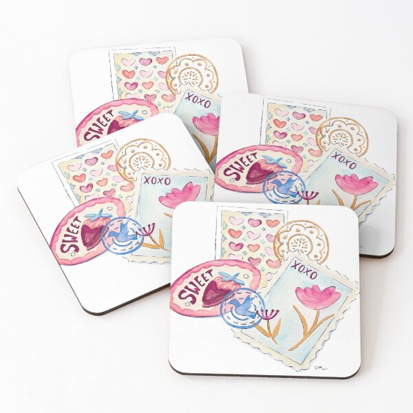 Item preview, February – Watercolor Calendar Art Print designed and sold by Cameron Mannen.