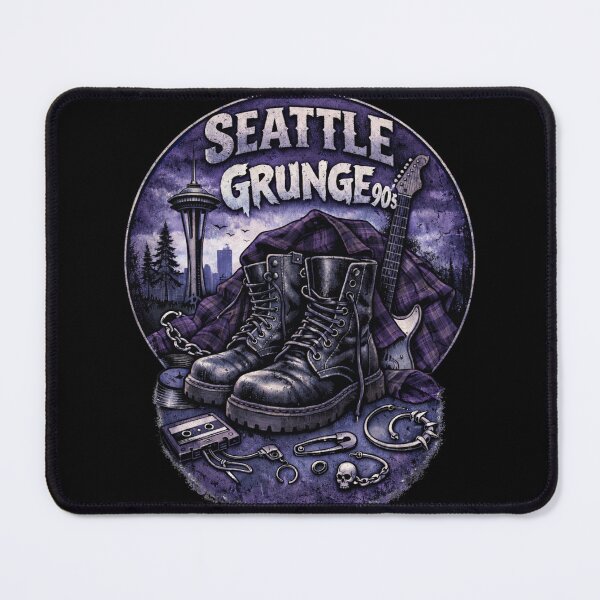 Item preview, Seattle Grunge 90's  designed and sold by MojaveTradePost.