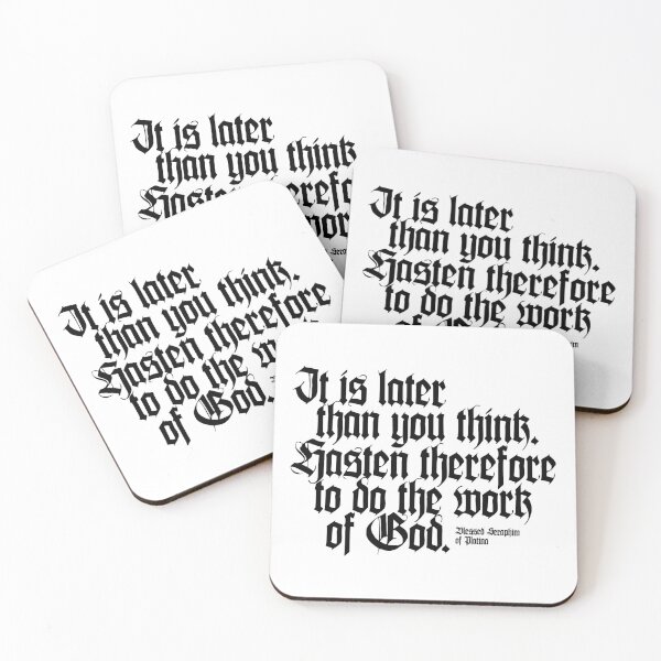 Item preview, It is later than you think designed and sold by Joshua Seigler.