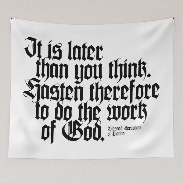 Item preview, It is later than you think designed and sold by Joshua Seigler.