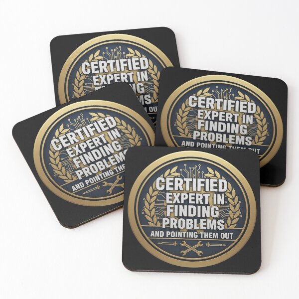Item preview, Expert Problem Finder - Funny Sarcastic Handyman & DIY Dad Badge designed and sold by axiksa10.