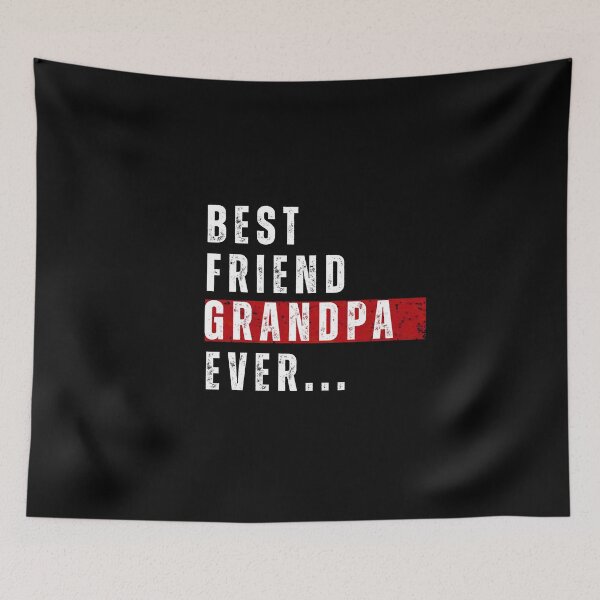 Item preview, Best Friend Grandpa Ever - Distressed Vintage Typography designed and sold by EchoPrint Co..