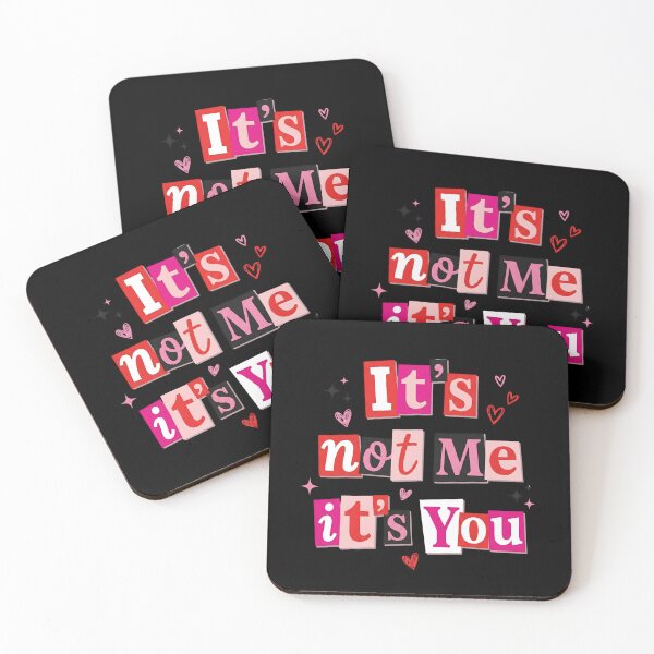 Item preview, Funny Valentine It’s Not Me It’s You, Sarcastic Love Quote Gift, Anti Valentine Graphic Tee designed and sold by saloui.
