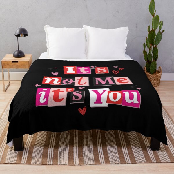 Item preview, Funny Valentine It’s Not Me It’s You, Sarcastic Love Quote Gift, Anti Valentine Graphic Tee designed and sold by saloui.