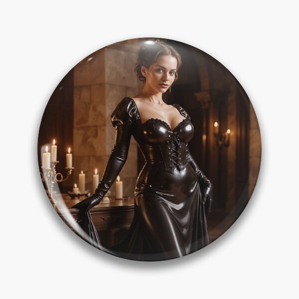 Item preview, Goma brillante de alta costura - Dark Castle Evening Wear designed and sold by Magic-Reality.