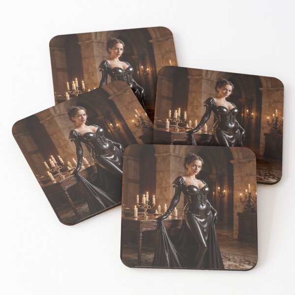 Item preview, Glossy Rubber Couture - Dark Castle Evening Wear designed and sold by Magic-Reality.