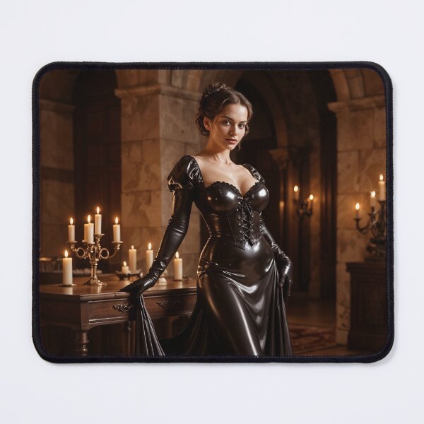 Item preview, Glossy Rubber Couture - Dark Castle Evening Wear designed and sold by Magic-Reality.