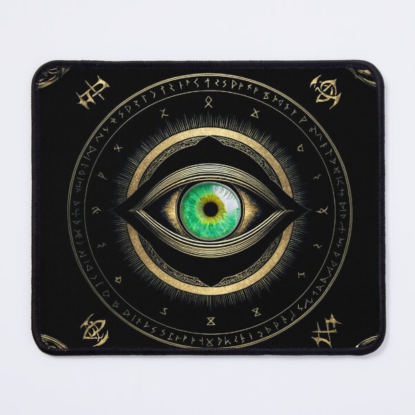 Item preview, occult eye – sacred symbol – mystical sigil art designed and sold by Traumrausch.