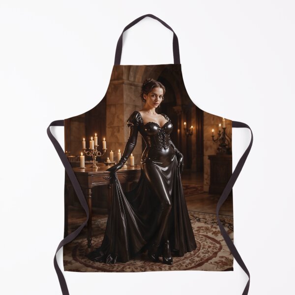 Item preview, Glossy Rubber Couture - Dark Castle Evening Wear designed and sold by Magic-Reality.