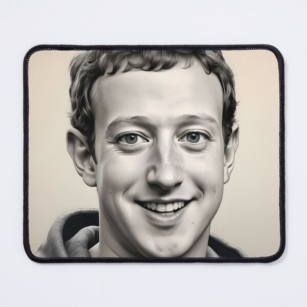 Artikelvorschau, Mark Zuckerberg entworfen und verkauft von WorldofCharcoal.