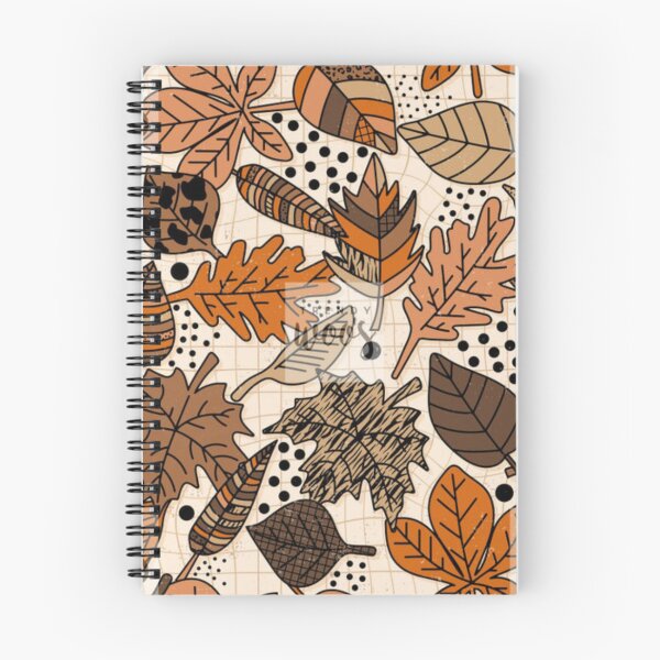 Item preview, SEAMLESS WOODLAND LEAF PATTERN designed and sold by Fabrifrank.