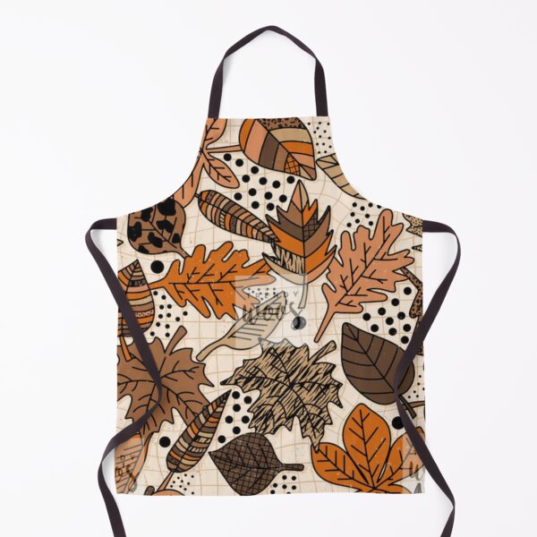 Item preview, SEAMLESS WOODLAND LEAF PATTERN designed and sold by Fabrifrank.