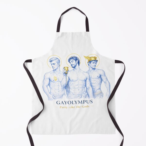 Item preview, GayOlympus — Party Like the Gods | Gay Mythology Party Art designed and sold by MPForet.