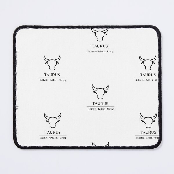 Item preview, Taurus Zodiac Sign Minimalist Line Art – Reliable Patient Strong Astrology Design designed and sold by Koumudi Luxe Studio.