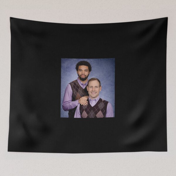 Item preview, Caleb Williams Ben Johnson Football Bros designed and sold by RebeltouilleArt.