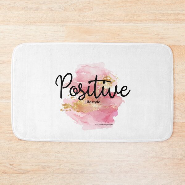 Item preview, Positive slogan hot pink & gold blotch designed and sold by PalomaHealing24.