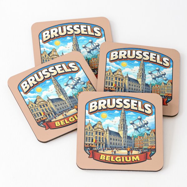 Item preview, Brussels, Belgium designed and sold by Myra365Art.