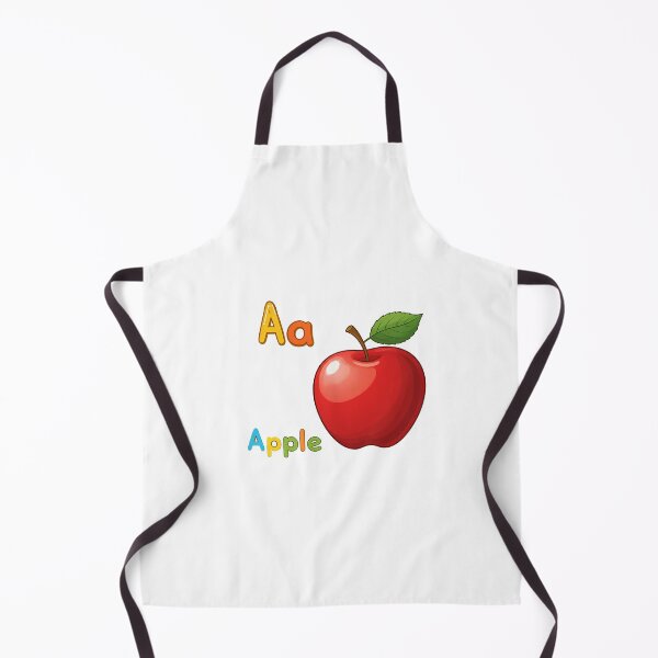 Item preview, Letter A with Red Apple Illustration designed and sold by Art for Every Person.