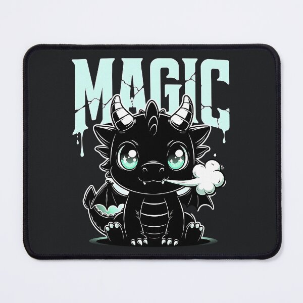 Item preview, Magic – Cute Black Dragon Fantasy Character designed and sold by Taans-Creation.