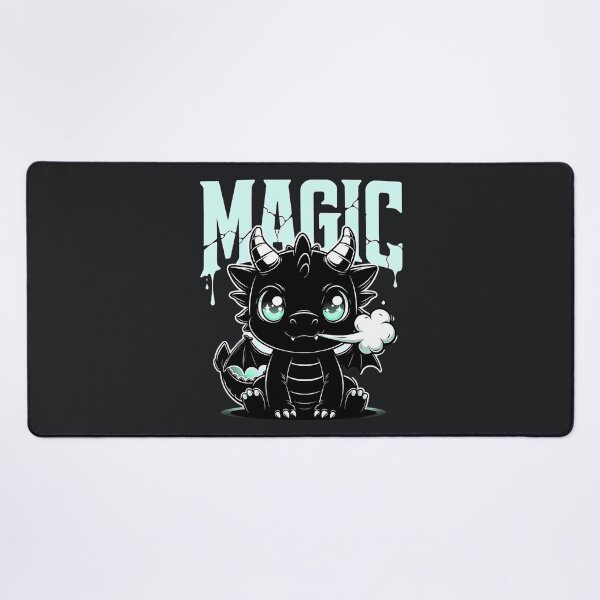 Item preview, Magic – Cute Black Dragon Fantasy Character designed and sold by Taans-Creation.