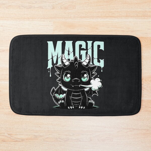 Item preview, Magic – Cute Black Dragon Fantasy Character designed and sold by Taans-Creation.
