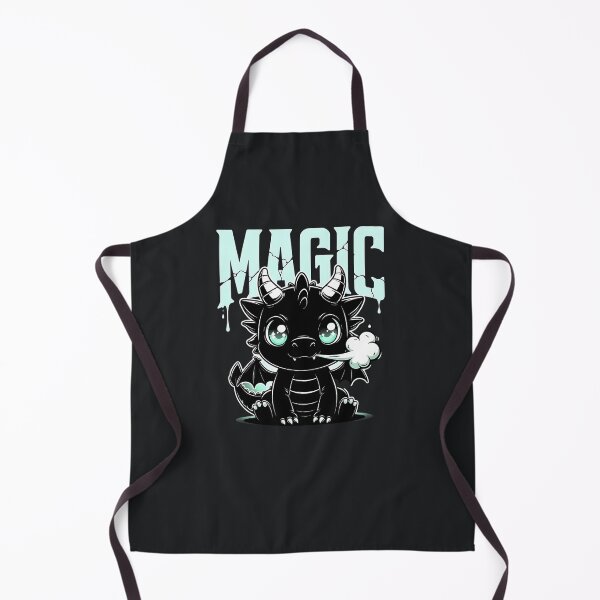 Item preview, Magic – Cute Black Dragon Fantasy Character designed and sold by Taans-Creation.