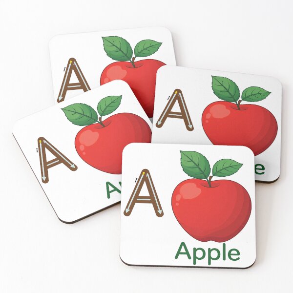 Item preview, Alphabet Learning - A for Apple designed and sold by Art for Every Person.