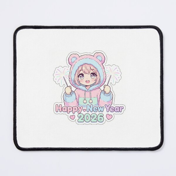 Item preview, Anime Happy New Year 2026 Sticker designed and sold by Sahil-Art.