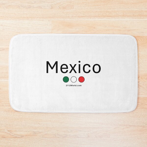 Item preview, Mexico: Country + 3 Dots designed and sold by 2112 World - Wearing The World.