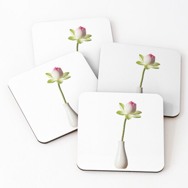 Item preview, Elegant Lotus Bloom in Vase designed and sold by Art for Every Person.